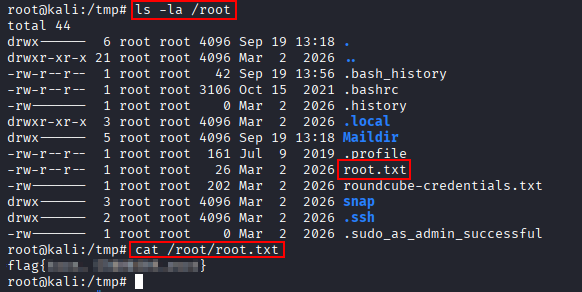 root flag
