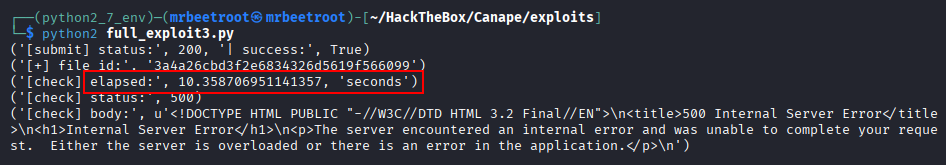 manual pickle instruction confirms RCE