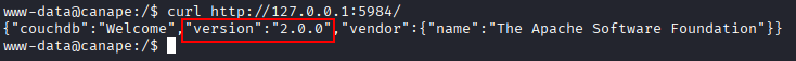 CouchDB version