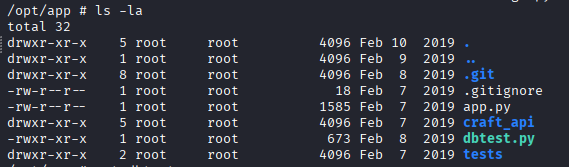 dbtest.py present