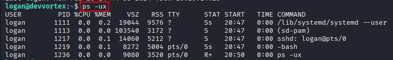 logan processes