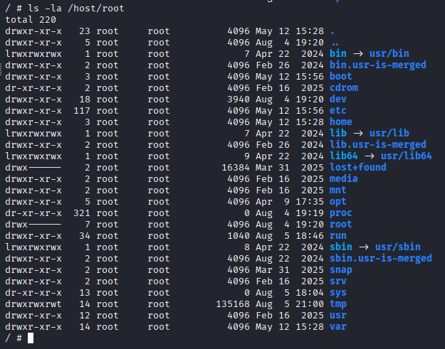host filesystem access
