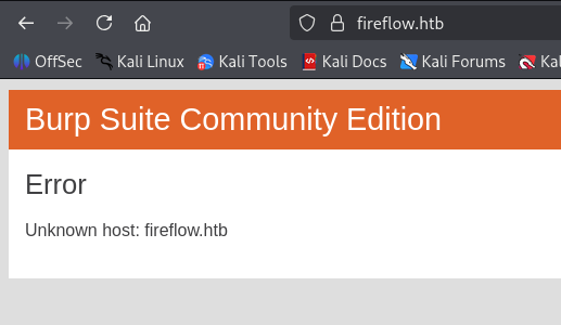 fireflow hosts entry