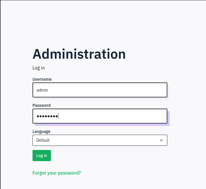 limesurvey admin login