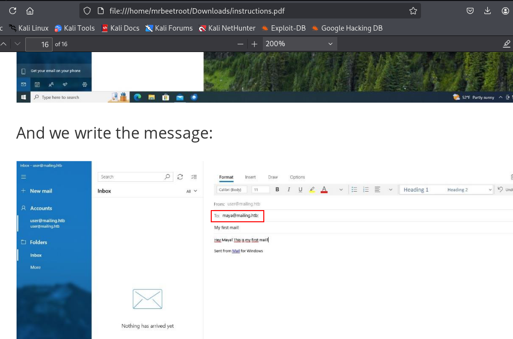Maya email address