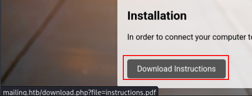 download instructions endpoint