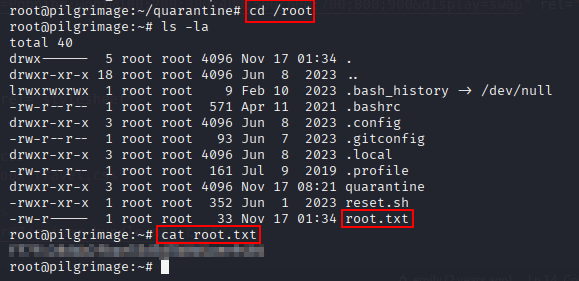 root flag