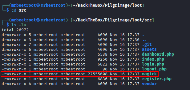 magick binary found in the repository