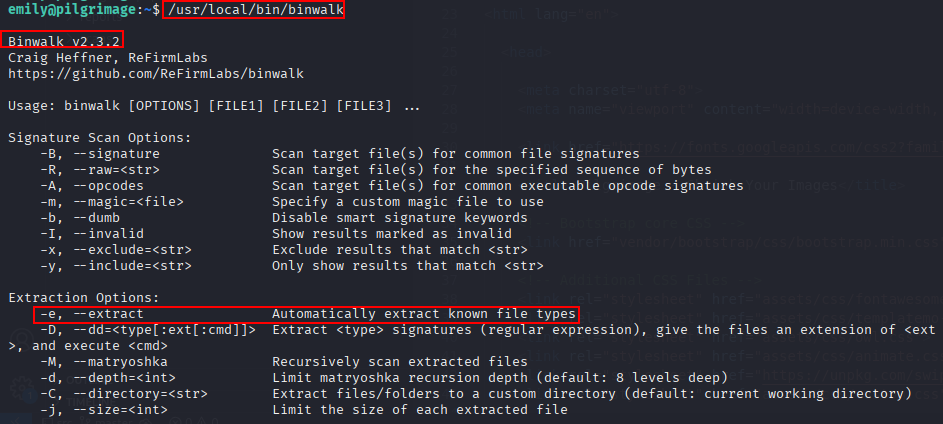 binwalk version 2.3.2