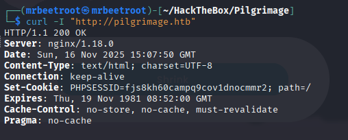curl response headers