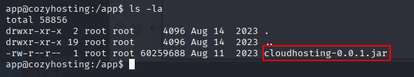 spring boot jar file