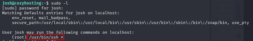 sudo permissions