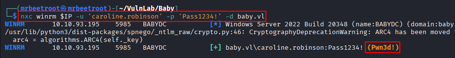winrm validate