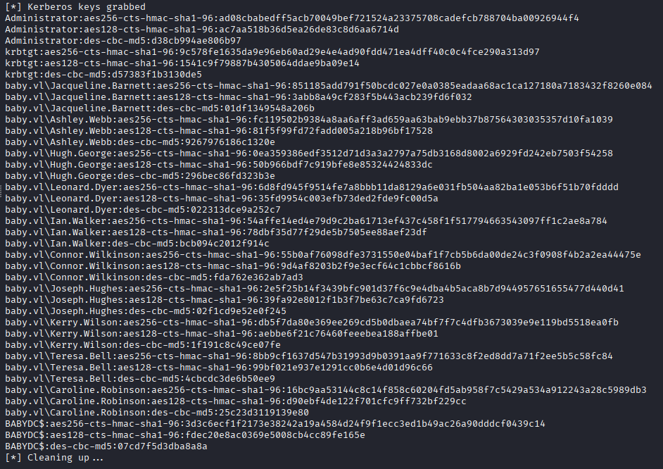 dcsync hashes