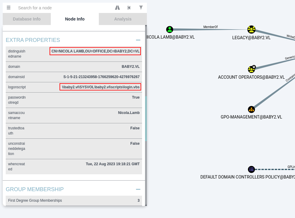 bloodhound logon script example
