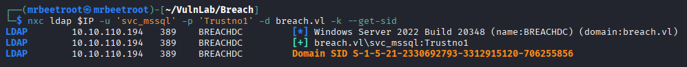 domain sid