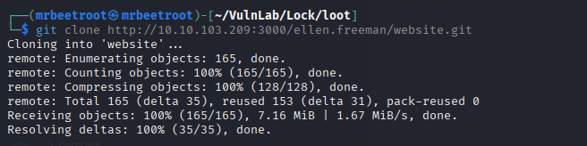clone website repository