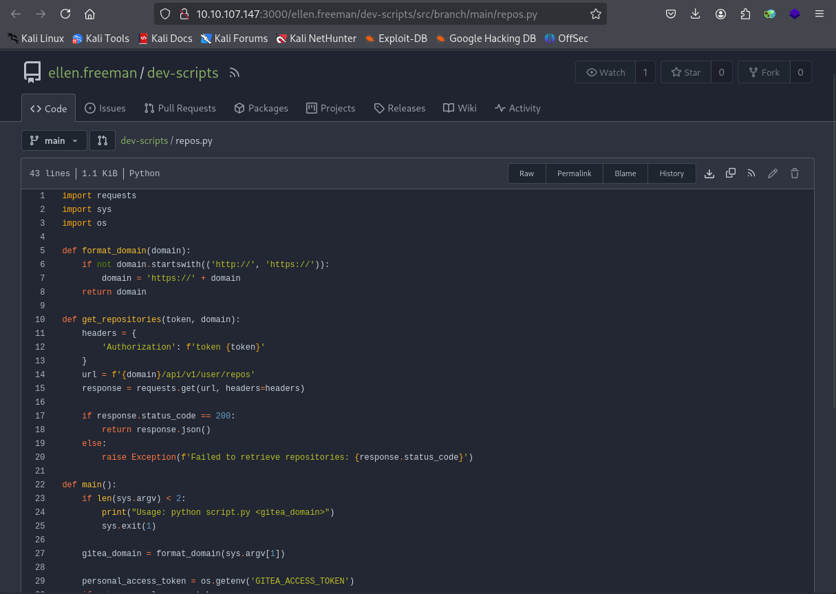 repos script latest version