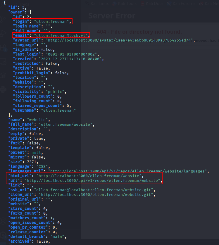 website repository discovery
